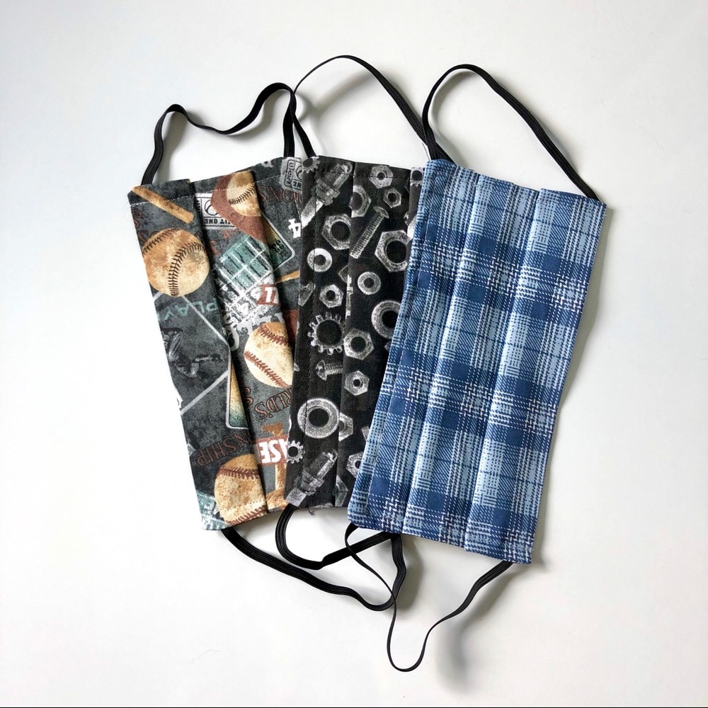 Men’s Face Masks Set of 3
